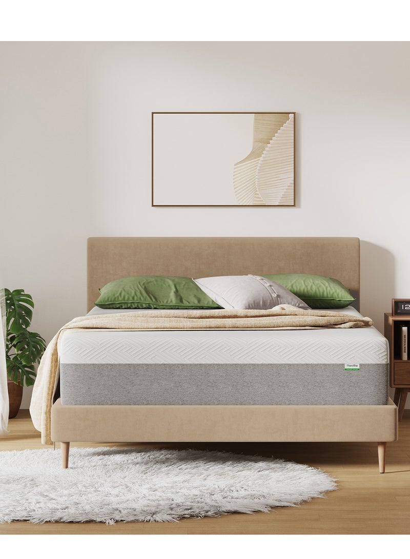 Novilla 160×200 cm Mattress, 6-Inch Gel Memory Foam Mattress for Cool Night Sleep & Pressure Relief, Medium Firm 160×200 cm in a Box, Bliss - Image 1